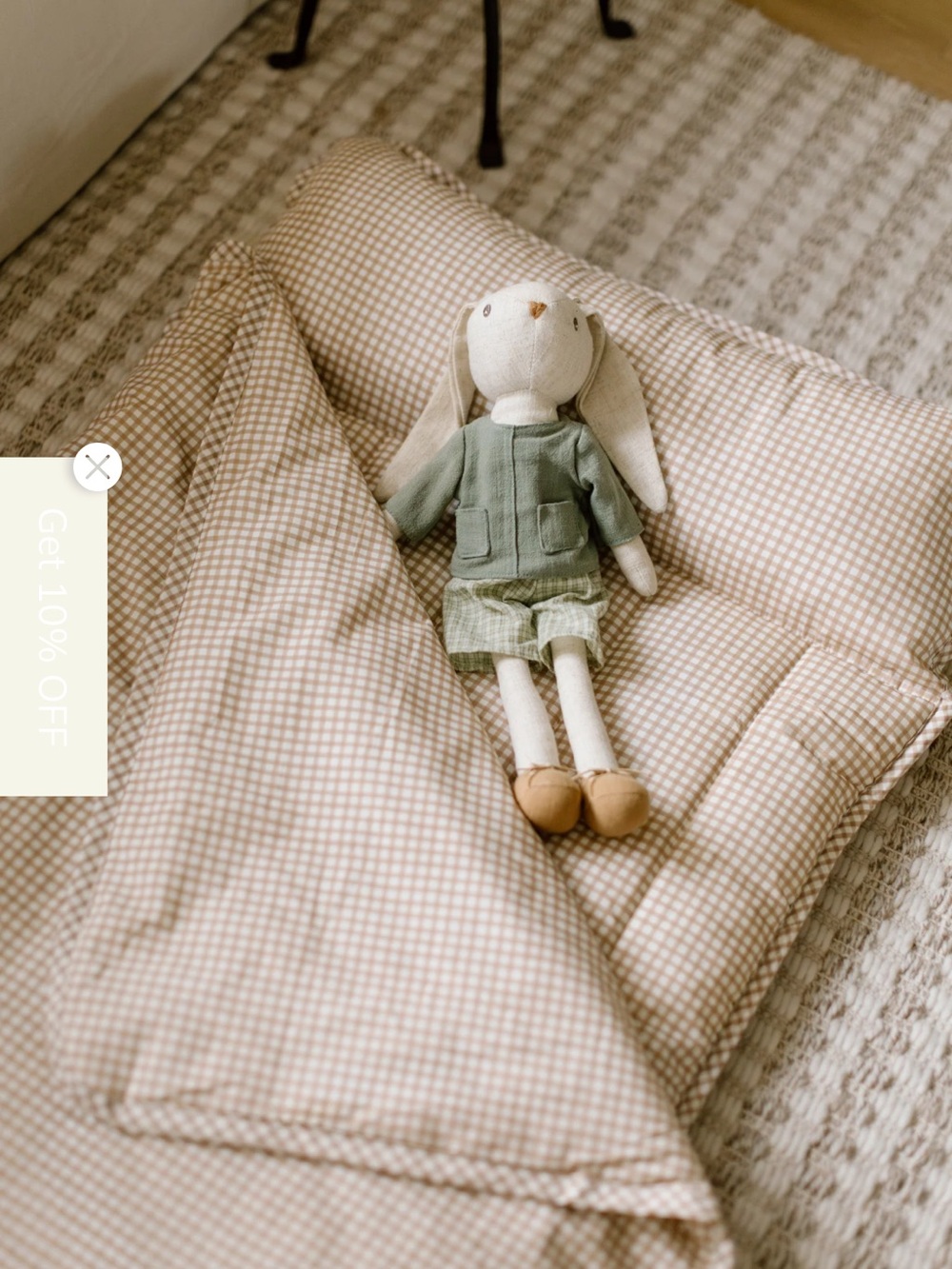 Bloomere Organic Toddler Nap Mat (OEKO-TEX certified)